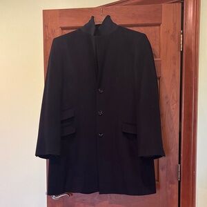 Mantoni Black Men's Car Coat